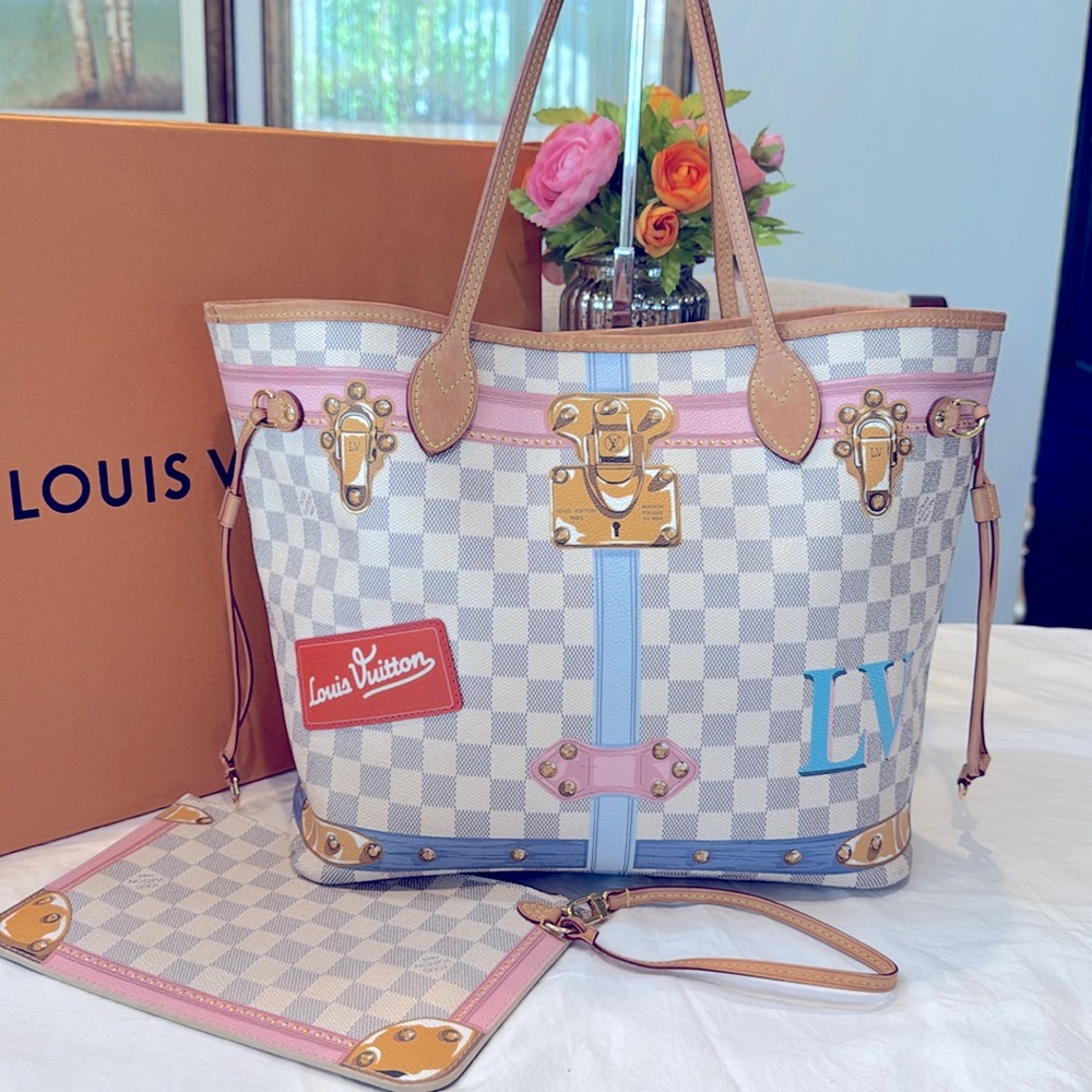 Authentic & Limited Edition Louis Vuitton Azure Summer Trunks Neo MM